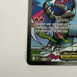 Pokemon MEP Mega Charizard X ex 023 Black Star Promo Ultra Premium Collection - Image 5