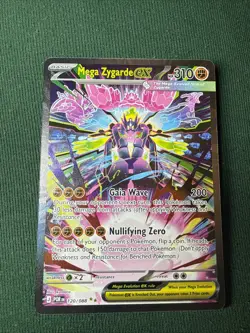 Pokemon Mega Zygarde ex 120/088 Special Illustration Rare Perfect Order NM - Image 2