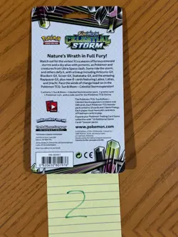 Pokemon TCG: Sun & Moon Celestial Storm 1 Pack Blister New Factory Sealed - Image 2
