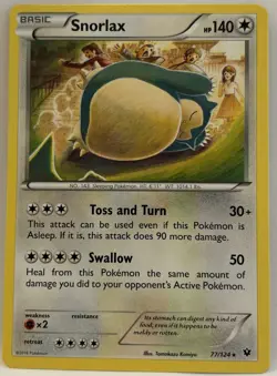 SET of 3: 2016 Pokemon XY Fates Collide Cards: LUGIA (Holo), SNORLAX & SHAUNA - Image 4