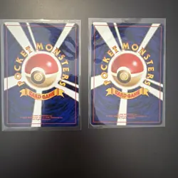 1997 Japanese Eevee No.133 Team Rocket Set Vintage Pokemon Card Lot (x2) NM/LP - Image 4