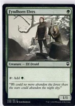 Fyndhorn Elves NM* Commander Legends ENGLISH 228/361 mtg -UnltdCards - Image 1