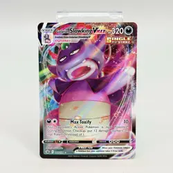 Pokemon TCG SWSH Chilling Reign Galarian Slowking VMAX 100/198 Ultra Rare NM - Image 1