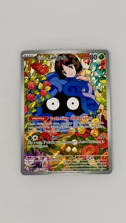 Pokemon Erika's Tangela Illustration Rare Holo ME Ascended Heroes 218/217 NMREAD - Image 1