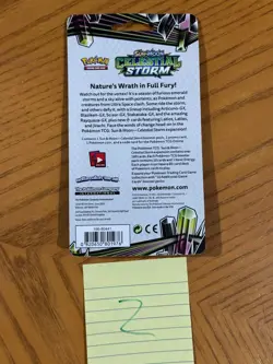 Pokemon TCG: Sun & Moon Celestial Storm 1 Pack Blister New Factory Sealed - Image 2
