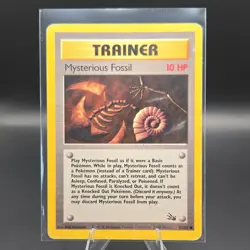 Pokemon TCG Mysterious Fossil 62/62 Fossil Trainer 10HP Common Unlimited Regular - Image 1