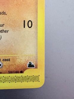 2003 Pokemon Card Diglett Skyridge 50/144 Regular NM-EX and Never Played - Image 3