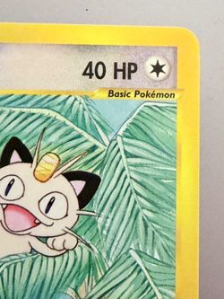 2003 Pokemon Meowth 78/144 Skyridge Regular EX-MT Never Played Optimally stored - Image 2