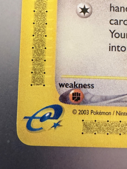 2003 Pokemon Meowth 78/144 Skyridge Regular EX-MT Never Played Optimally stored - Image 3