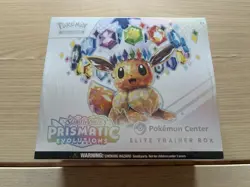 SEALED PRISMATIC EVOLUTIONS POKEMON CENTER EXCLUSIVE Elite Trainer Box PC ETB - Image 1