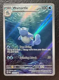 Pokemon TCG Wartortle #171 Scarlet & Violet 151 - IR - Image 1