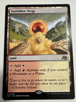 Sunbillow Verge (NM Non-Foil) DFT-0264 Rare MTG - Image 1
