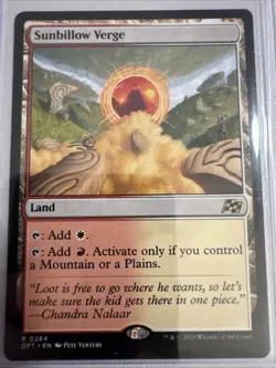 Sunbillow Verge (NM Non-Foil) DFT-0264 Rare MTG - Image 3