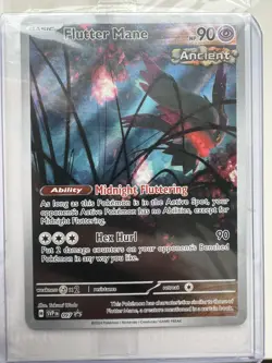 SEALED Pokemon TCG Flutter Mane Holo Card SVP097 Black Star Promo - Image 1