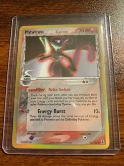Mewtwo 12/113 Delta Species Reverse Holo Pokemon TCG NM/LP+ Very Clean Card! - Image 1