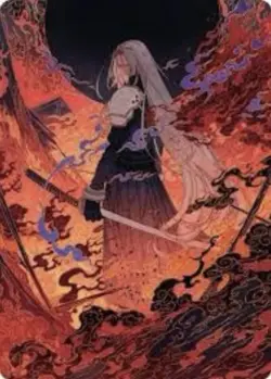 🧙Nibelhiem Aflame 35/53 Art Series FIN Final Fantasy MTG - Image 1