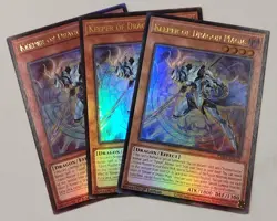 Yu-Gi-Oh [x3] Keeper of Dragon Magic [x3] CH01-EN018 M/NM - Image 1