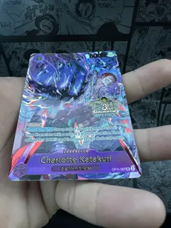 One Piece Japanese Version 3rd Anniversary Set Charlotte Katakuri OP11-067 NM - Image 2