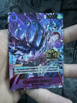 One Piece Japanese Version 3rd Anniversary Set Charlotte Katakuri OP11-067 NM - Image 3