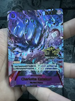 One Piece Japanese Version 3rd Anniversary Set Charlotte Katakuri OP11-067 NM - Image 4