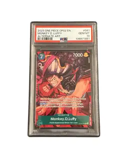 One Piece Monkey.D.Luffy PSA 10 Gem MT 10 - Image 4