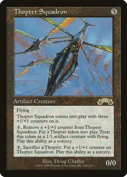Thopter Squadron 1x MtG Exodus EXO SP/NM - Image 1
