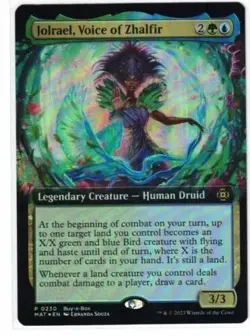 Magic the Gathering MTG JOLRAEL VOICE OF ZHALFIR BUY BOX EXTENDED ART FOIL PROMO - Image 1