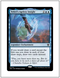 1x Teferi's Ageless Insight, Magic the Gathering MTG NM - Image 1