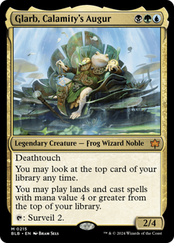 Glarb, Calamity's Augur - BLB Bloomburrow MTG Magic the Gathering - Near Mint - Image 1