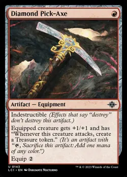 Diamond Pick-Axe [The Lost Caverns of Ixalan] MTG LCI #143 ~NM FOIL~ - Image 1