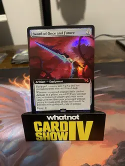 MTG Sword of Once and Future (Extended Art) 375 March of the Machine Mythic - Image 1