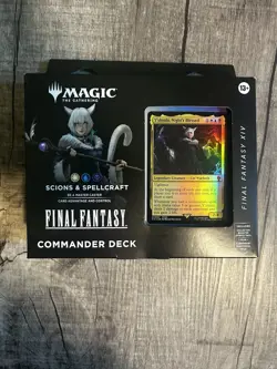 MTG Final Fantasy Scions Spellcraft Commander Deck Sealed And New - Image 1