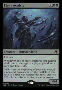 Elegy Acolyte Foil Edge of Eternities MTG - NM+ - Image 1