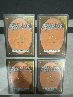 Shivan Dragon X4 4th Edition Mtg Lot Medium Play - Image 2