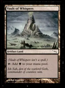 MTG Vault of Whispers LP Light Play Mirrodin [2269] - Image 1