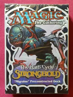 Magic The Gathering STRONGHOLD MIGRAINE New Sealed Preconstructed Theme Deck MTG - Image 1