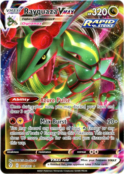 Rayquaza Vmax - Ultra Rare - 111/203 - Evolving Skies - Pokemon English NM - Image 1