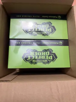 Pokemon TCG Mega Evolutions (Perfect Order Pokemon Center Exclusive ETB - Image 1