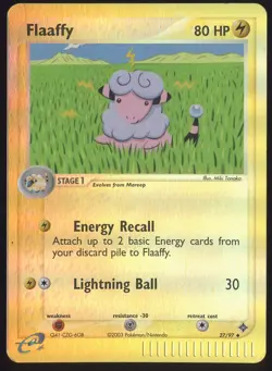 Pokemon EX Dragon Flaaffy #27/97 Reverse Holo - Image 1