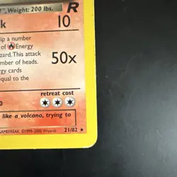 Pokemon TCG Dark Charizard 21/82 Team Rocket Rare Stage 2 80 HP 2000 WOTC Ken S… - Image 5