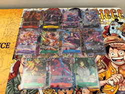 One Piece TCG 58 Card Lot – TR, SPs, Alt Arts & Gold Don!! English NM - Image 2