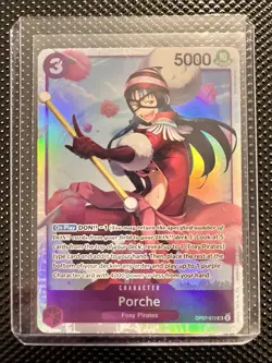 Porche OP07-072 500 Years in the Future SR One Piece English, NM Condition - Image 1