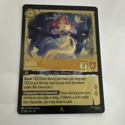 Disney Lorcana Ariel-Ethereal Voice Holofoil- NM - Image 1