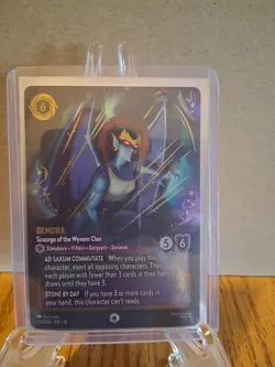 Disney Lorcana Enchanted Demona -Whispers In The Well 227/204 MINT - Image 1