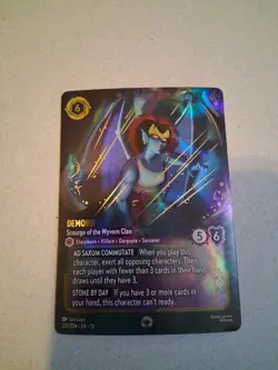 Disney Lorcana Enchanted Demona -Whispers In The Well 227/204 MINT - Image 2