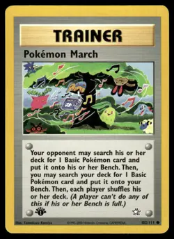 Pokemon Cards Pokemon March 102/111 1ST EDITION Neo Genesis WOTC Common NM *2 - Image 1