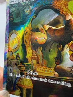Glameow Pocket TCG Card FANMADE Full Alt Art Illustration Holo - Image 2