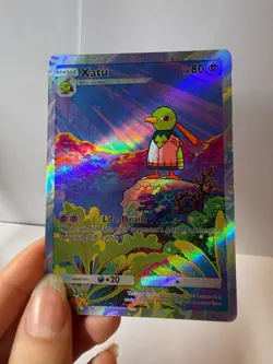 Xatu Pocket TCG Card FANMADE Full Alt Art Illustration Holo - Image 2