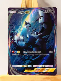 Lugia Immersive Pocket TCG Card FANMADE Full Alt Art Illustration Holo - Image 1