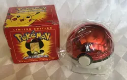 1999 Burger King Pokemon 23K Gold-Plated PIKACHU Trading Card New Sealed w/ Box - Image 1